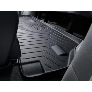 Коврики салона WeatherTech Toyota Sienna 2011-2012, Третий ряд, Черный для 8 местной