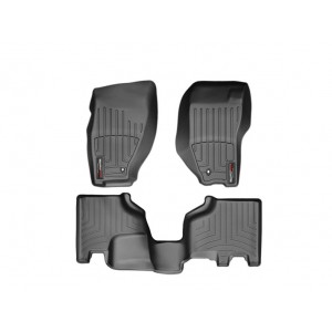 Коврики салона WeatherTech Jeep Cherokee/Liberty 2008-, Черные