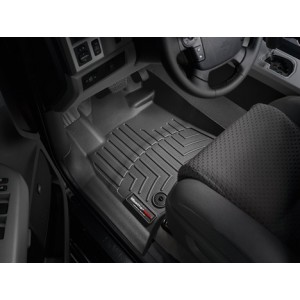 Коврики салона WeatherTech Toyota Tundra 2014- Double Cab, Черные