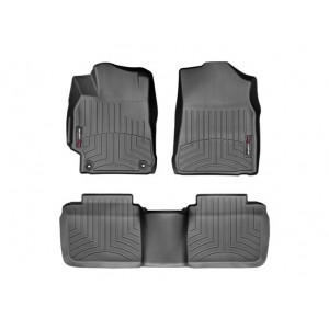 Коврики салона  Toyota Camry V50 2015- WeatherTech 447881-444002, Черные