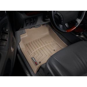 Коврики салона WeatherTech 451211-450702 Toyota Land Cruiser 120 Prado, Бежевые