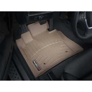 Коврики салона передние WeatherTech BMW X6 (E71) 2008-2014, Бежевые