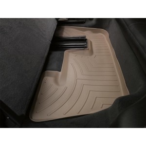 Коврики салона WeatherTech Audi Q7 2006-, Третий ряд, бежевый