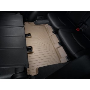 Коврики салона WeatherTech Kia Borrego / Mohave 2009-, Третий ряд, бежевый