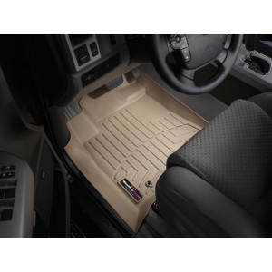 Коврики салона WeatherTech Toyota Sequoia 2008-  Platinum, Бежевые до 2012 года