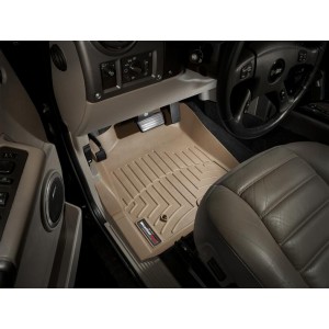 Коврики салона WeatherTech Hummer H2, Бежевые