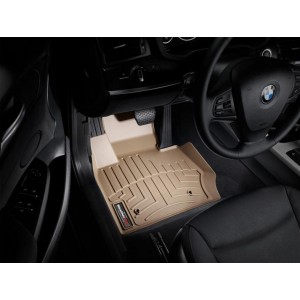 Коврики салона передние WeatherTech BMW X4 (F26) 2014-, Бежевые