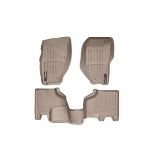 Коврики салона WeatherTech Jeep Cherokee/Liberty 2008-, Бежевые