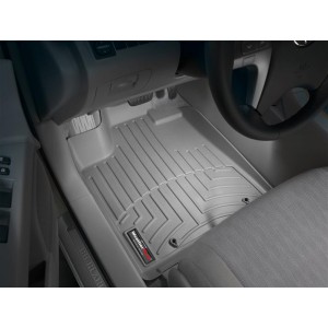 Коврики салона Toyota Highlander 2008-14 Hibrid WeatherTech 461311-461152 , Серые