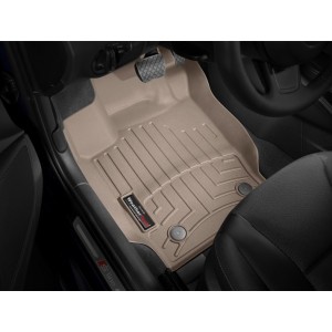Коврики салона WeatherTech Audi A1 2011-2014, Передние, Бежевые