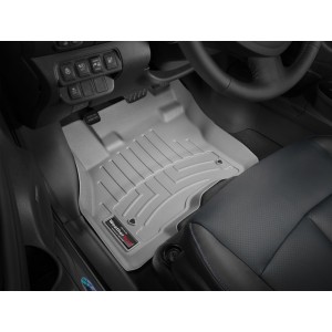 КОВРИКИ САЛОНА передние NISSAN LEAF 2013- WEATHERTECH 465501 СЕРЫЕ 