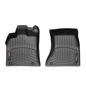 Коврики салона передние Porsche Macan 2014- WeatherTech 442301, Черные 
