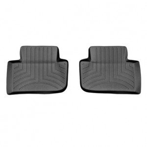 Коврики салона задние Porsche Macan 2014- WeatherTech 442303, Черные