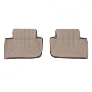 Коврики салона задние Porsche Macan 2014- WeatherTech 452303, Бежевые