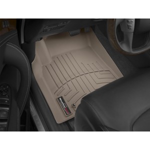 Коврики салона передние Nissan Patrol Y62 2010-  WeatherTech 453361, Бежевые