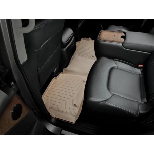 Коврики салона задние Nissan Patrol Y62 2010-  WeatherTech 453362, Бежевые