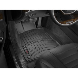 Коврики салона передние Mercedes S-Class W222 2014- WeatherTech 445711 Черные