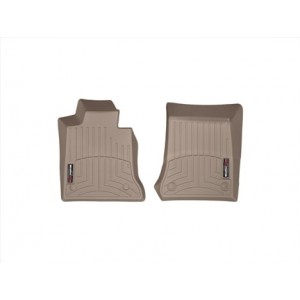 Коврики салона передние Mercedes GLK-Class X204 2013- WeatherTech 455011, Бежевые