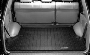 Коврик багажника WeatherTech  40140 Toyota Land Cruiser 100, Черный для авто без откидного сиденья