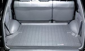 Коврик багажника WeatherTech 42140 Toyota Land Cruiser 100, Серый для авто без откидного сиденья