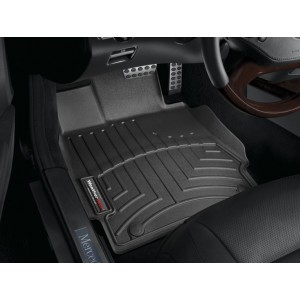 Коврики салона Mercedes S-Class W221 2005-13 WeatherTech 44252-1-2 , Черные