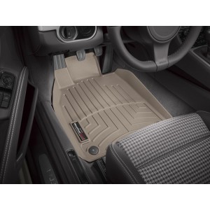 Коврики салона  Porsche 911(991) 2013- WeatherTech 454371, Бежевые