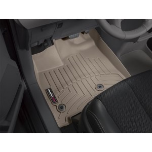Коврики салона Toyota Sienna 2013- WeatherTech 454751-453002 , Бежевые для 8 местной 