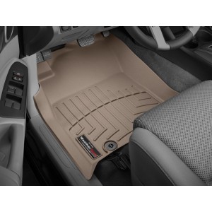 Коврики салона  Toyota Tacoma 2012- Double Cab WeatherTech 454531-450213, Бежевые 