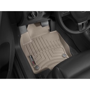 Коврики салона передние Volkswagen Tiguan 2007- WeatherTech 455461 Бежевые