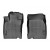 Коврики салона  Nissan Qashqai 2014- WeatherTech 44692-1-2, Черные