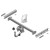 Фаркоп Porsche Macan крюк убирается под бампер Brink (Thule) 592400