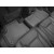 Коврики салона Audi Q7 2015- WeatherTech 44887-1-2 Черные