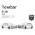 Фаркоп Audi A4 2015- универсал  BRINK (THULE) 610800