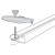 Thule 696-4, 697-4, 697-5, 697-6 Переходник для установки бокса в Т-профиль
