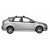 Багажник Ford Focus 5-двер. 2008-11 Whispbar S6W K602W