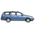Багажник Ford Mondeo Universal 2001-07 Whispbar S4W K143W Black