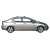Багажник Honda Civic Sedan 2005-11 Whispbar S7W K304W Black
