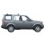 Багажник Land Rover Discovery 2009- Whispbar S7W K436W Black