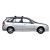 Багажник Mazda 323 1998-03 Whispbar S3W K443W Black