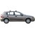 Багажник Nissan Almera Hatch 2000-06 Whispbar S3W K188W Black