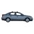 Багажник Opel Vectra 2002-08 Whispbar S6W K461W Black