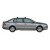 Багажник Skoda Superb 2008-15 Whispbar S7W K566W