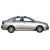 Багажник Toyota Corolla Sedan 2007-13 Whispbar S6W K319W Black