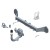 BMW 3-series F30 2012- Фаркоп выдвижной, прячется под бампер BRINK MX (Thule MX) 586200