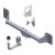 ФАРКОП BMW X5 E70 2007-13 быстросъемный Brink (Thule) 586900