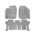 Коврики салона WeatherTech Infiniti JX 2012-, Серые