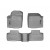 Коврики салона WeatherTech Land Rover / Range Rover Evoque 2012-, Серые