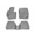 Коврики салона WeatherTech Mazda CX-5 2013-, Серые