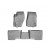 Коврики салона WeatherTech Jeep Grand Cherokee 2005-2010, Серые