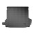 Коврик багажника WeatherTech 40729 Subaru Outback 2015-, Черный